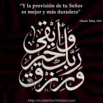 BUSCAR LA PROVISIÓN Y CONFIAR EN ALLAH